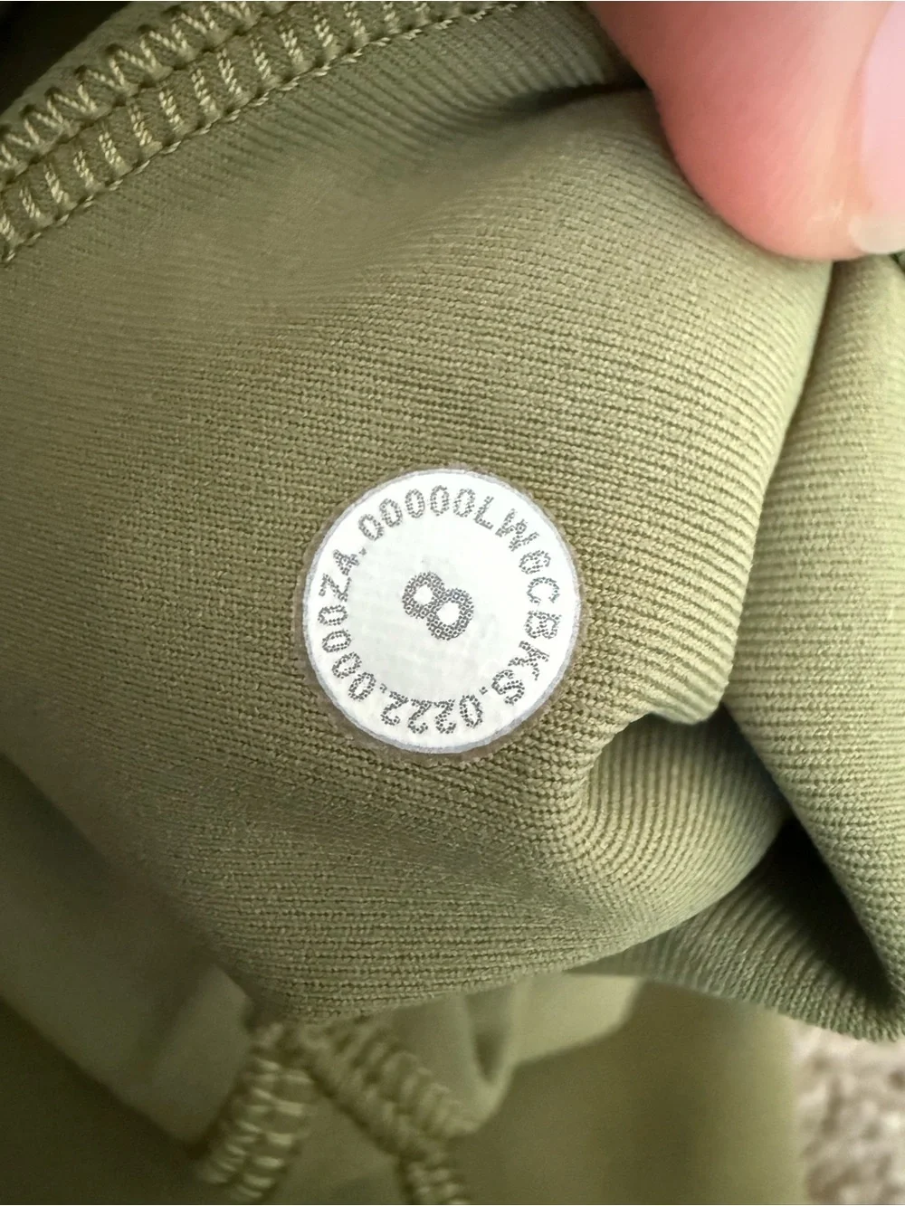 Lululemon Swift Speed High Rise Crop 21” Bronze‎ Green Size 8